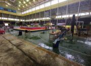 Gor Jl. Veteran Tergenang Air, Pertandingan Wushu Terhenti