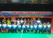 Tebingtinggi Borong Emas Bulutangkis Beregu