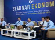 Seminar dan paparan perkembangan kinerja APBN Sumut yang dilaksanakan Perwakilan Kementerian Keuangan di Aula Rekreasi Gedung Keuangan Negara, Jalan Diponegoro Medan, Rabu (2/11/2022).