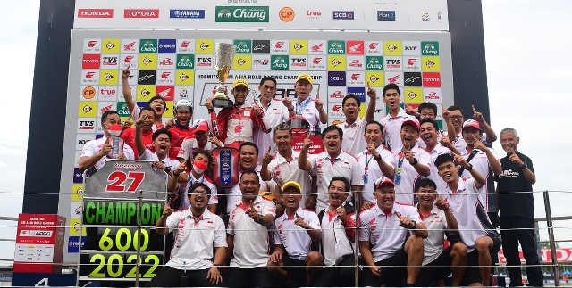 Andi Gilang Pebalap Indonesia Pertama <strong>Juara Asia SS600</strong>