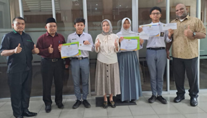 3 Siswa SMA Harapan Raih Juara Polo Air Kejurda Sumut