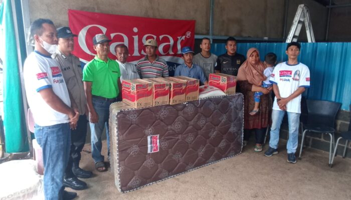PT Pulau Cahaya Terang – Pabrik Caisar Spring Bed Batam Bantu Korban Kebakaran