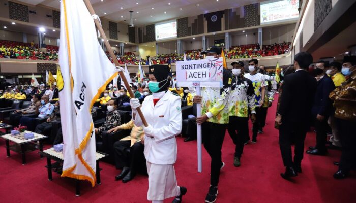 Aceh Peringkat 14 Pomnas 2022