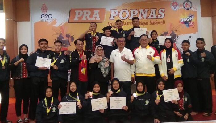 Pencak Silat Sumut Peringkat 3 Pra Popnas