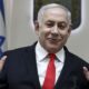 PM Israel Benjamin Netanyahu girang usai Arab Saudi tekuk Argentina 2-1. (Gali Tibbon/Pool via AP)