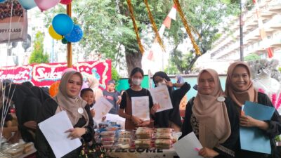 Sri Wahyuni Foundation Dukung Pameran Dan Bazar SMPN 7 Medan