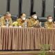 KEPALA Dinas Kesehatan Provinsi Sumut, drg Ismail Lubis menghadiri rapat persiapan HKN ke-58 di salah satu hotel di Medan, baru-baru ini. Waspada/Ist