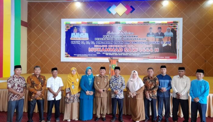 Kiprah MPD Kota Subulussalam Peduli Pendidikan Diapresiasi Banyak Pihak