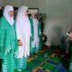 KETUA PW Muslimat Al Washliyah Sumut Dra. Hj Zahro Baity MA saat melantik Pengurus PD Tebingtinggi. Waspada/ist