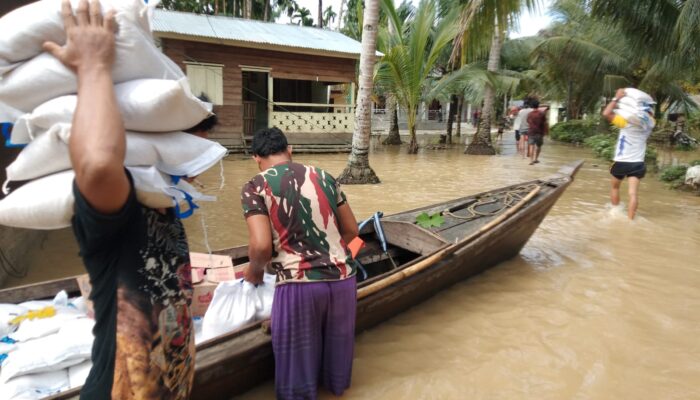 Pedalaman Aceh Timur Dikepung Banjir