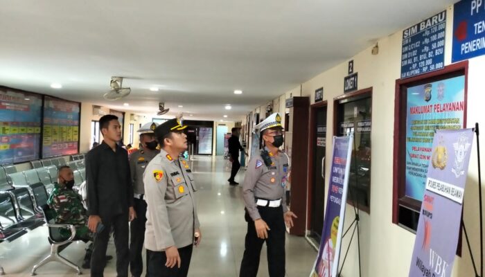 Tingkatkan Pelayanan Publik, Kapolres Pelabuhan Belawan Sidak Lokasi Pengurusan SIM Dan SKCK