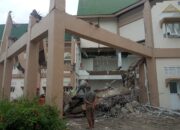 Belum Sempat Digunakan Gedung RS Regional Ambruk
