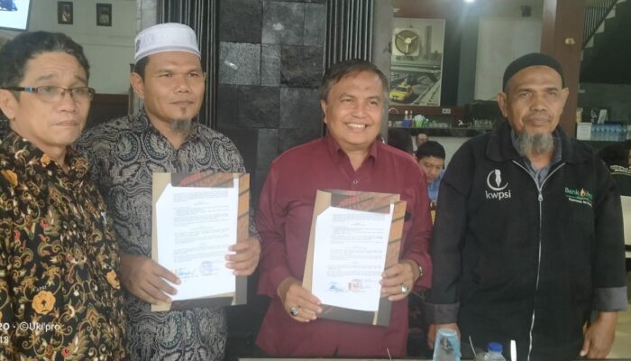 APSI Aceh Besar Teken MoU Dengan LBH Pakat Tabela.