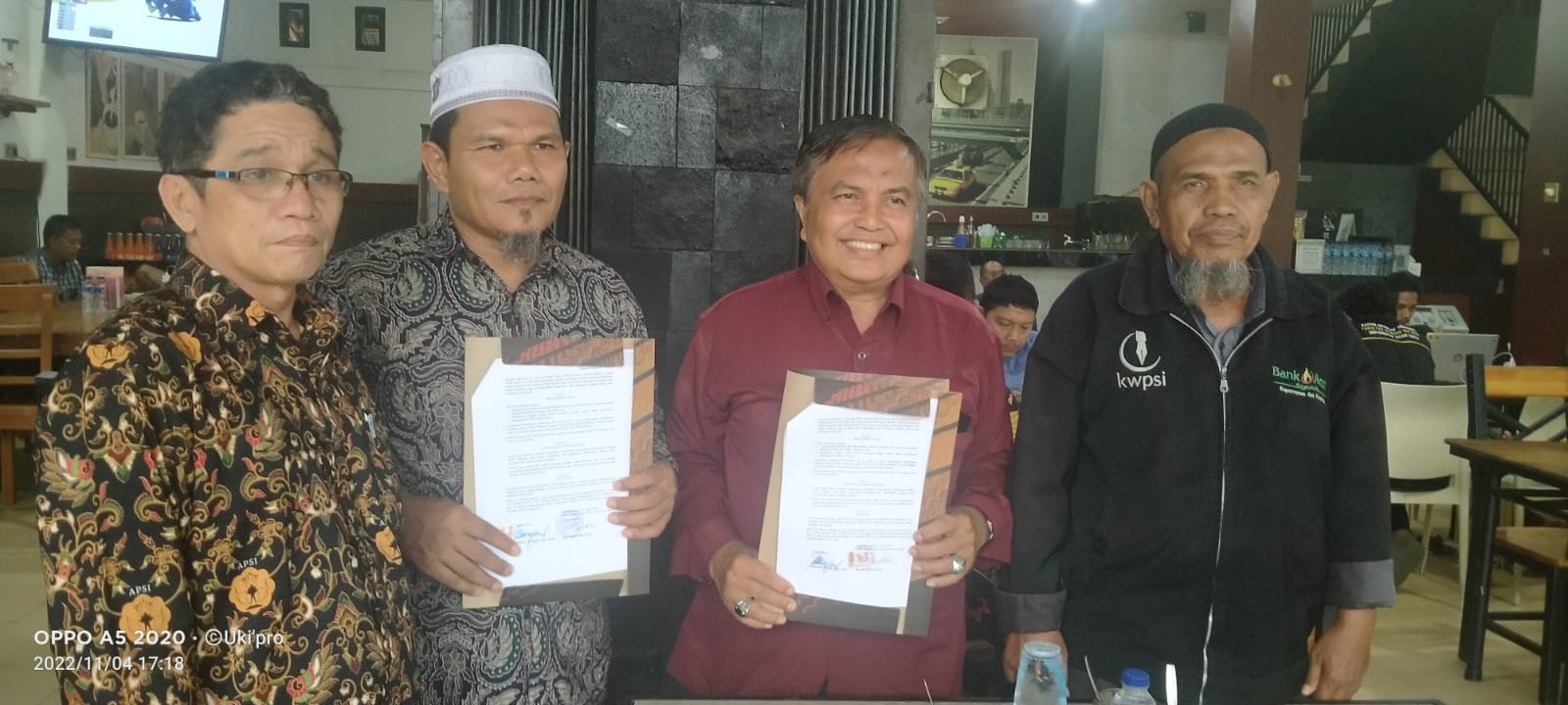 APSI Aceh Besar Teken MoU Dengan LBH Pakat Tabela.