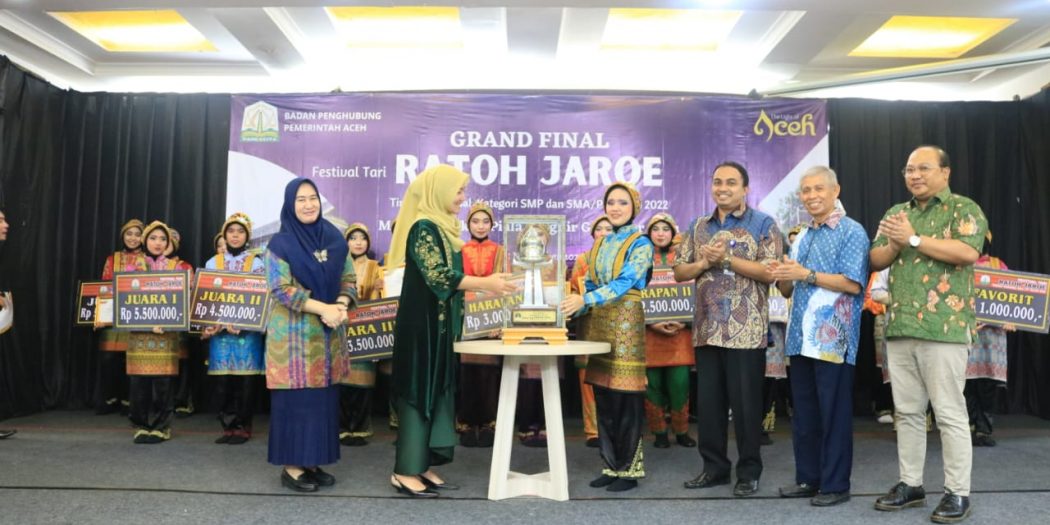 Pj Gubernur Harapkan Tarian Aceh Lainnya Ikuti Jejak Tari Ratoh Jaroe