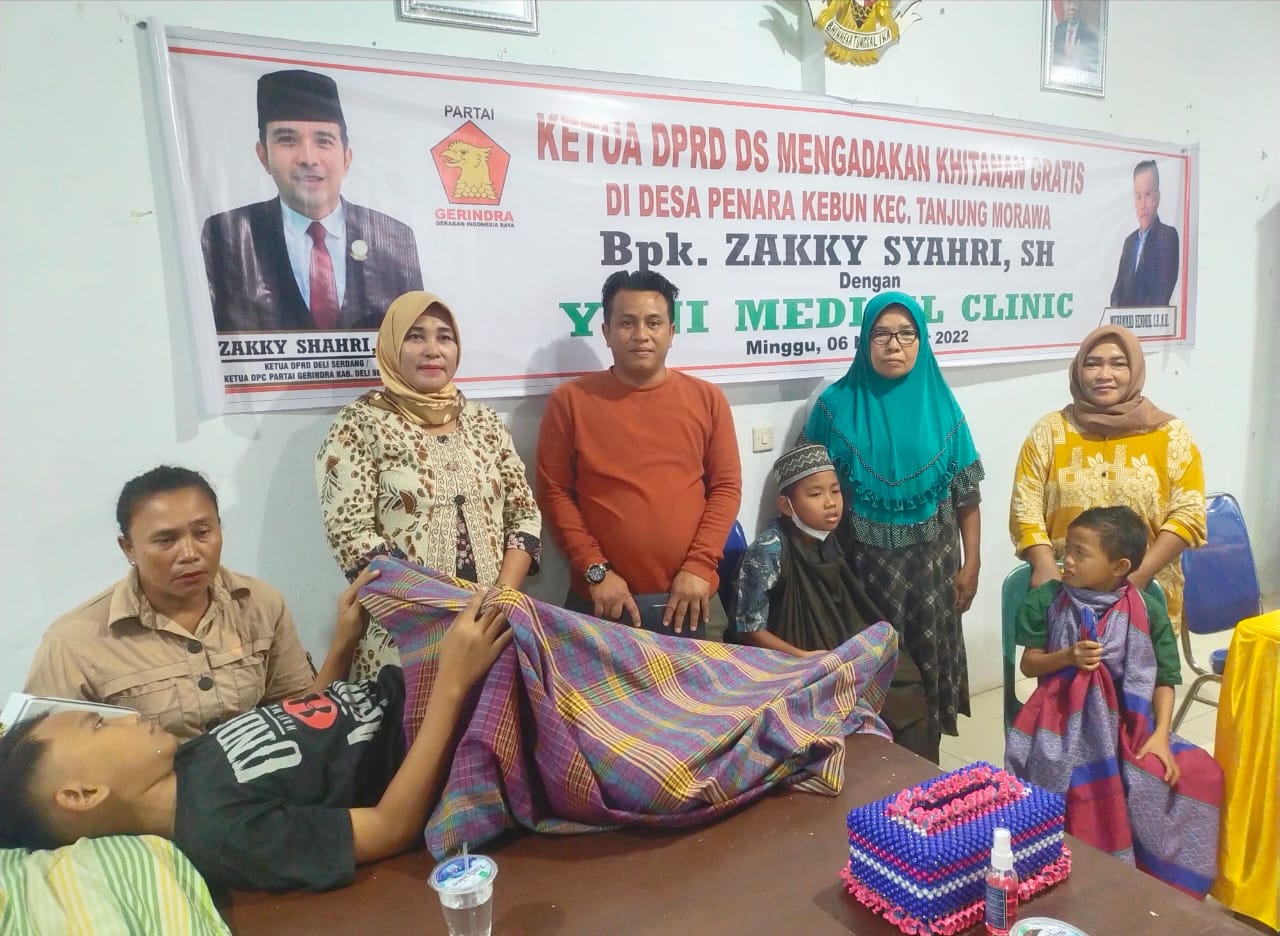 Ketua DPRD DS Bersama Yeni Medical Clinik Luncurkan Program Khitan Gratis Ketua DPRD DS Bersama Yeni Medical Clinik Luncurkan Program Khitan Gratis