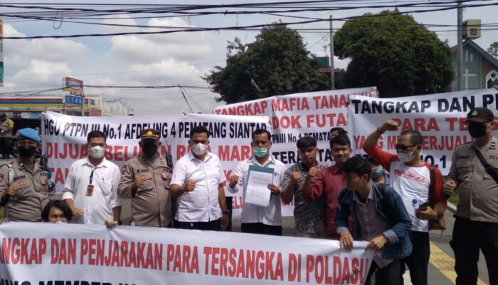 Poldasu Diminta Tangkap Mafia Tanah Di Siantar