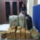 KURIR ganja dan barang bukti 200 Kg ganja diamankan ke Mapoldasu, kemarin.Waspada/Ist