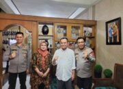 Kapoldasu Berkunjung ke Kediaman Ketua PWI Sumut