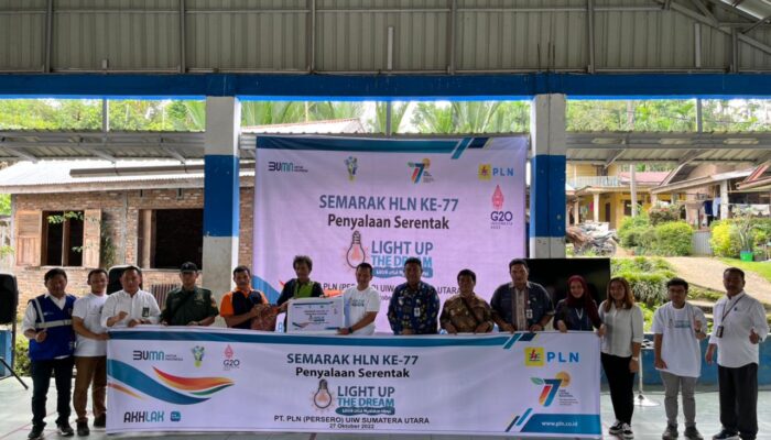Light Up The Dream, PLN UP3 Bukit Barisan Jangkau Masyarakat Kurang Mampu