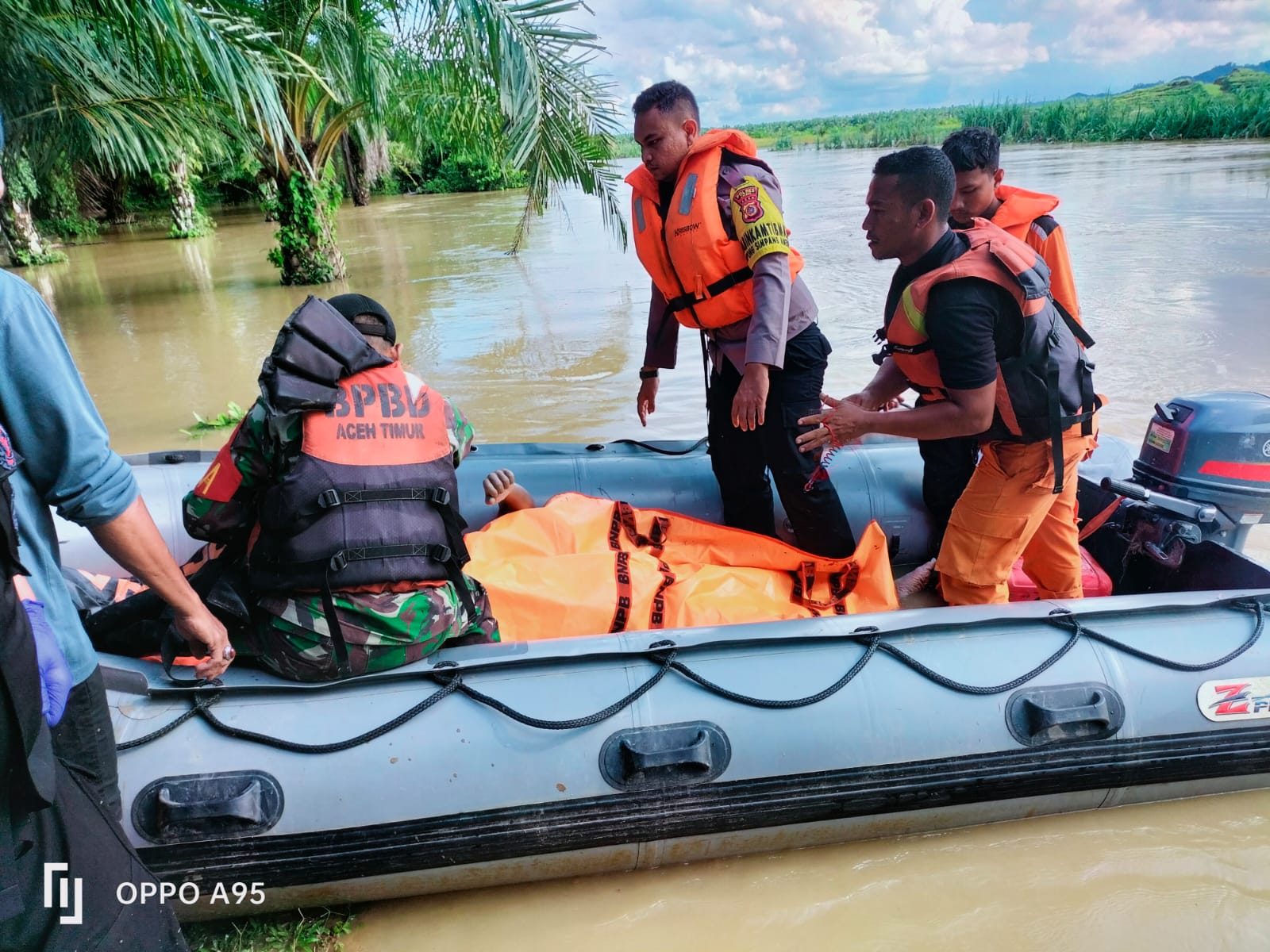 Tim Gabungan SAR Temukan Jenazah Korban Terseret Arus Sungai Bayeun