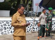 Bupati Toba Pimpin Apel Kesiapsiagaan Bencana