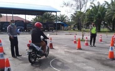 Begini Cara Satlantas Polres Aceh Singkil Layani Pemohon SIM Agar Lulus Ujian