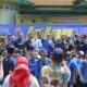 KETUA KNPI Medan Riza Usty Siregar SH dalam sebuah kegiatan di Medan, belum lama ini. Waspada/Ist