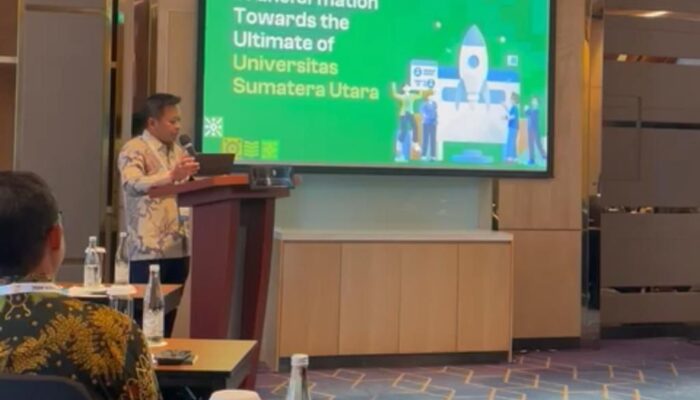 Rektor USU Paparkan Materi Equality Opportunity For All