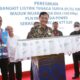 Menteri Koordinator Bidang Kemaritiman dan Investasi Republik Indonesia, Luhut Binsar Pandjaitan meresmikan Pembangkit Listrik Tenaga Surya (PLTS) Terapung Waduk Muara Nusa Dua milik PLN Group.