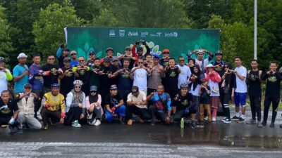 Goweser Kota Langsa Meriahkan Mangrove Fun Bike