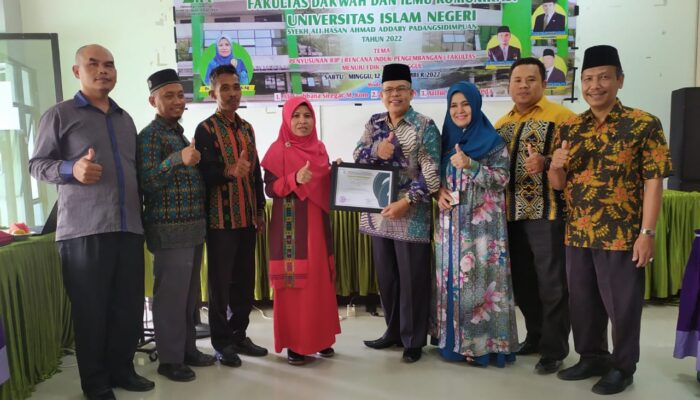 FDIK UIN Syahada Padangsidimpuan Gelar FGD Penyusunan RIP