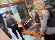 Polsek Percut Seituan Bersihkan Lokasi Judi Di Lahan Garapan