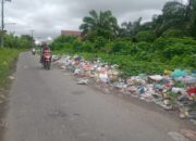 Sampah Menumpuk Di Jl. Kramat Kelurahan Sei Mati