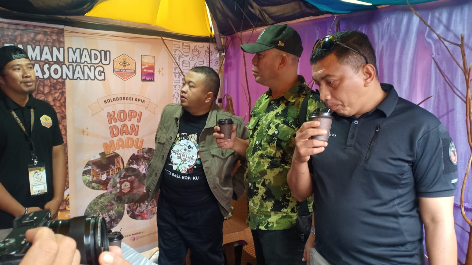 Sensasi Kopi Madu Nasonang Turut Ramaikan Sipirok Festival Kopi 2022