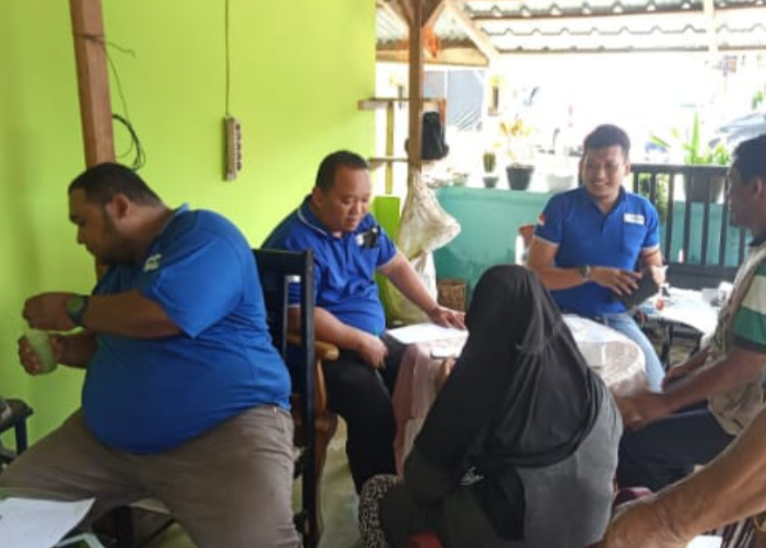 Tim Medis Konsorsium Posko Banjir Langkat Gelar Pengobatan Gratis