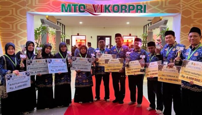 Aceh Juara Umum II MTQ Korpri VI Di Sumbar