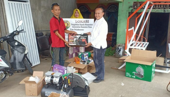 FEB USU Edukasi Pengusaha Bengkel Tingkat Kreativitas Dan Produksi
