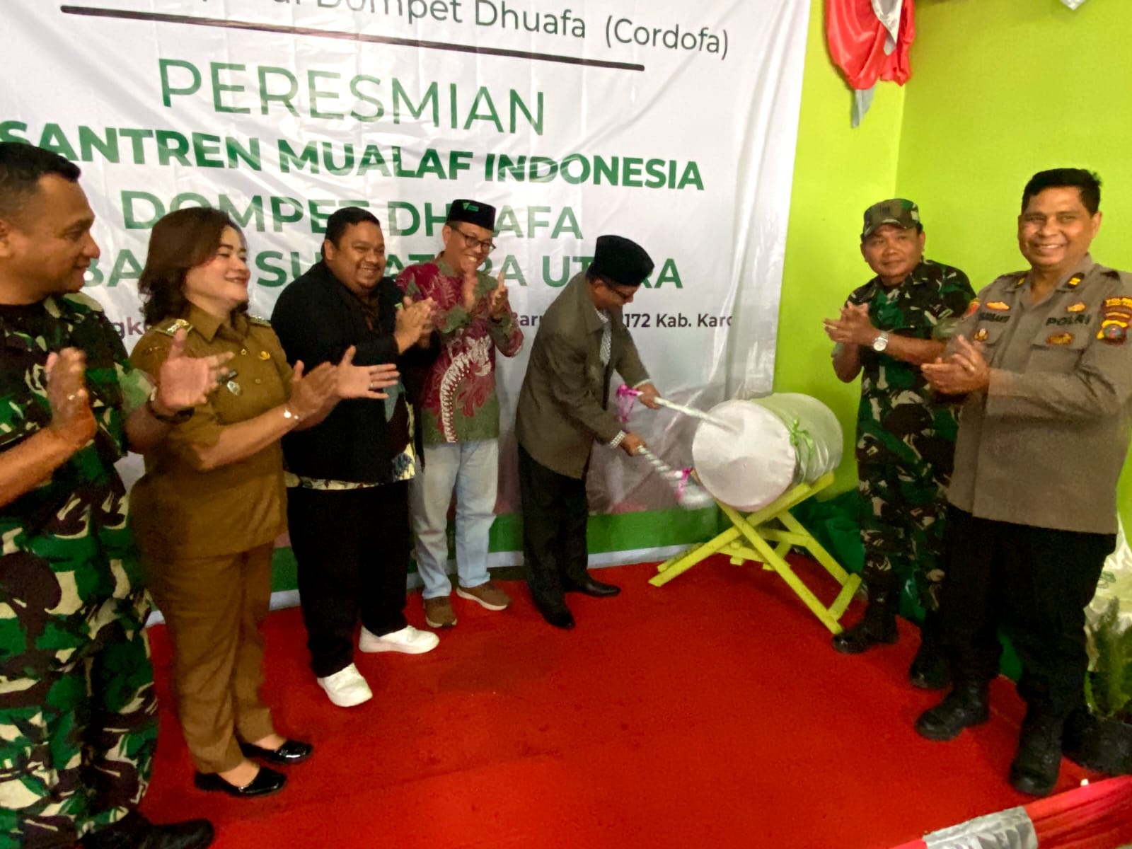 <em>Pesantren Mualaf Indonesia Dompet Dhuafa Hadir di Karo</em>