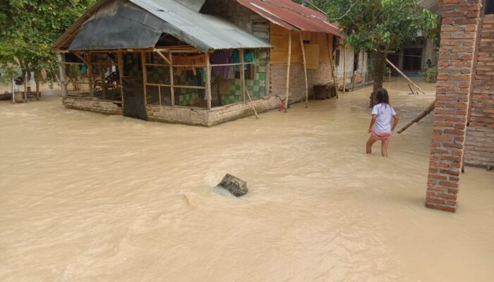 2.440 KK Terdampak Banjir Di Sergai