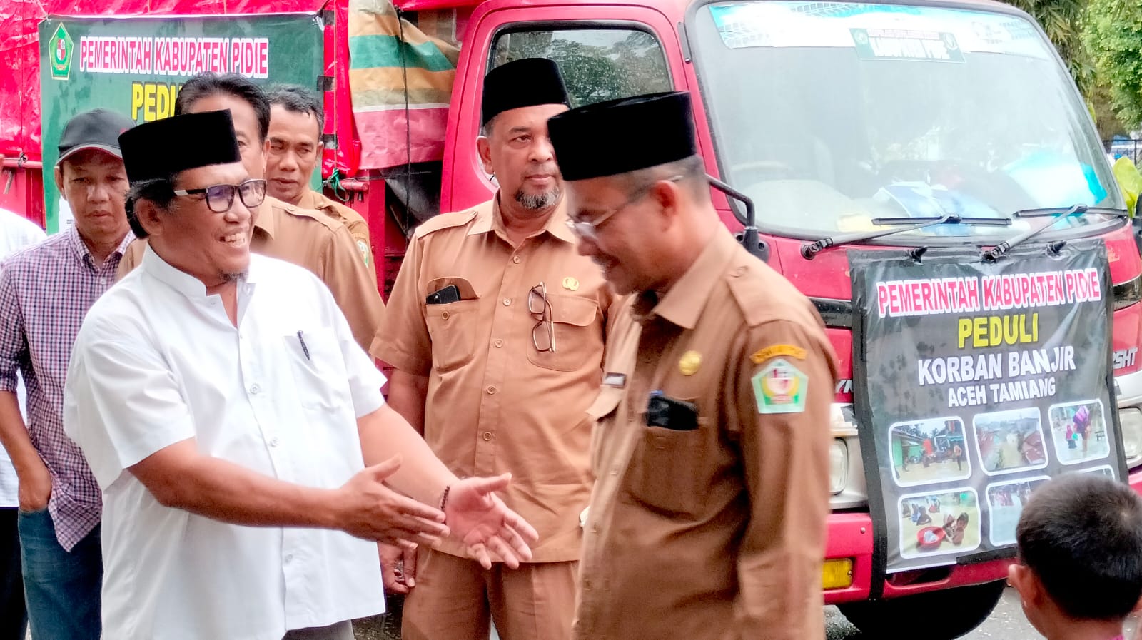 Pemkab Pidie Kirim Bantuan Korban Banjir Ke Aceh Tamiang