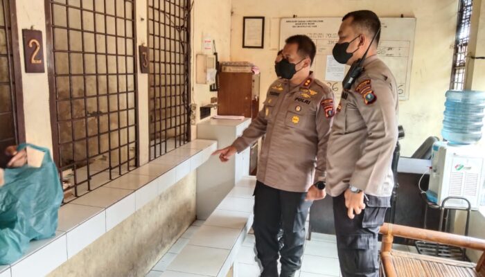Wakapolrestabes Medan Sidak ke Polsek Percut Seituan