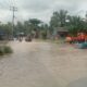 Banjir Landa Batubara, Bupati Zahir Bersama Ketua Kadin Bagi Bantuan