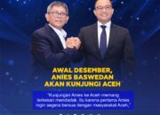 Awal Desember Anies Kunjungi Aceh