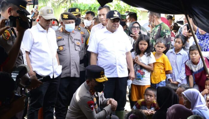 Kapoldasu Tinjau Penanganan Banjir Batubara