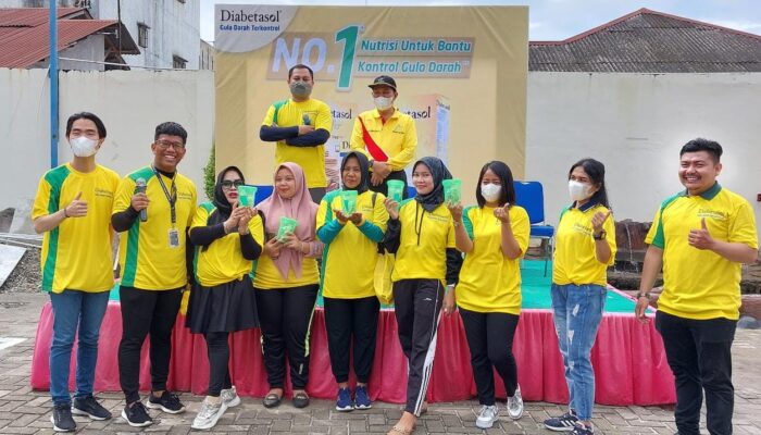 Persadia, Diabetasol Dan RSU Royal Prima Marelan Gelar Senam Sehat