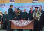 Helmiza Fahri Dikukuhkan Sebagai Ketua IDI Cabang Langsa