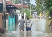 Hujan Deras, Ratusan Rumah Warga Batangkuis Terendam Banjir