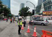 Sempat Terjadi Kemacatan, Pelaksanaan Perubahan 13 Lokasi Jalur Lalin Aman Dan Lancar