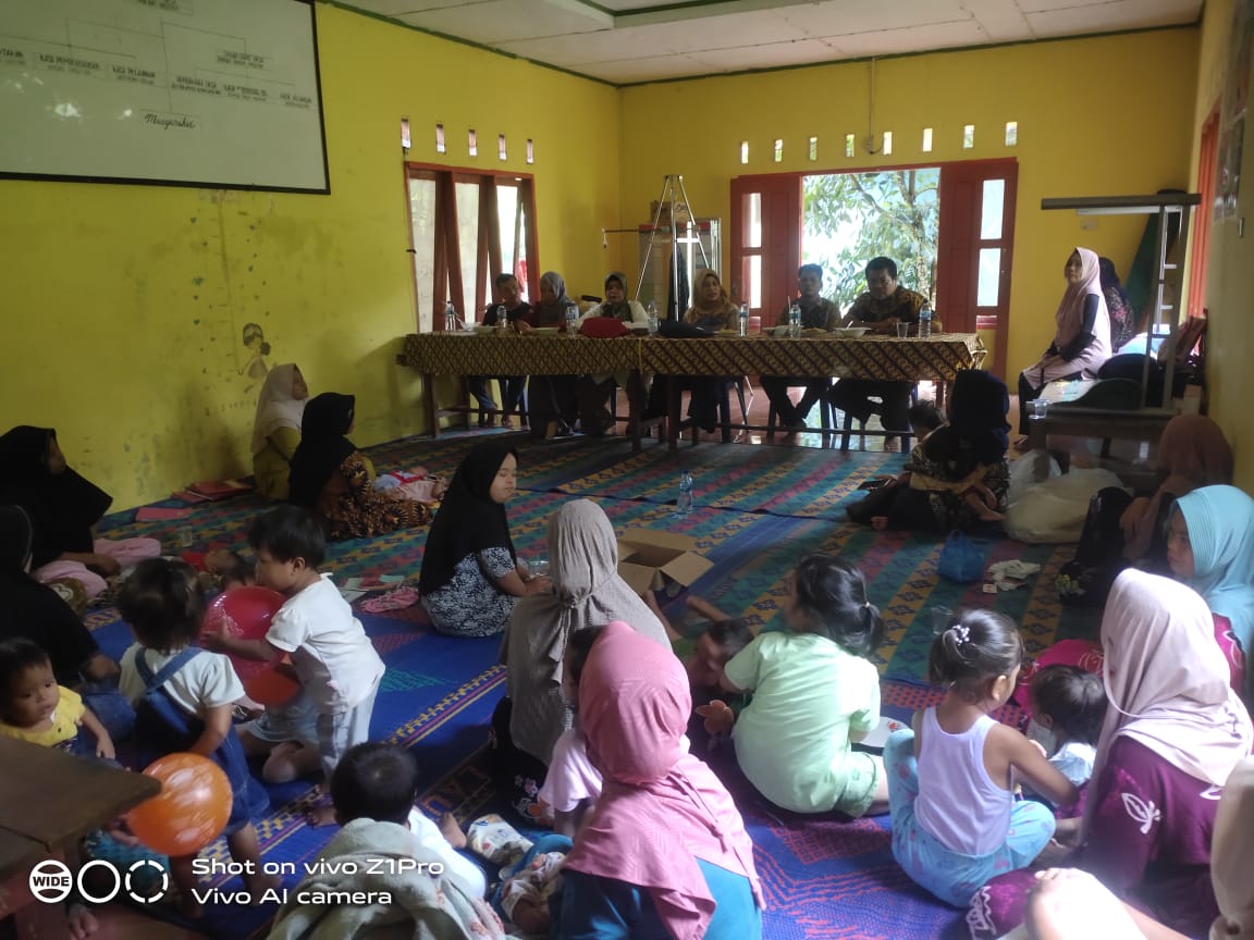 Tim Pencegahan Stunting Palas Kunjungi Desa Fokus Tahun 2022